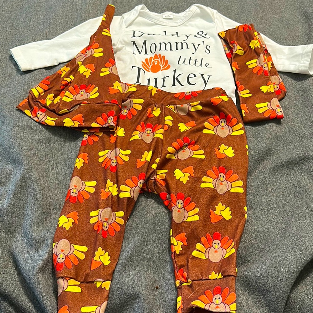 Thanksgiving girls outfit